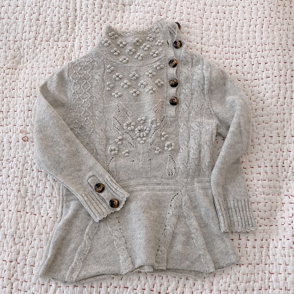 Vintage Anthropologie Moth sweater